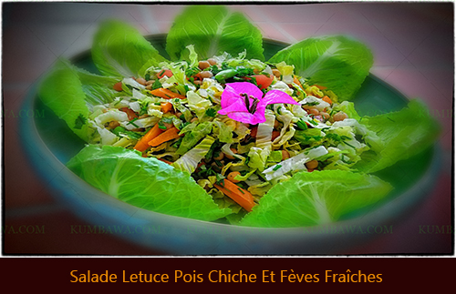 Salade Letucce Pois Chiche Et Fèvethb