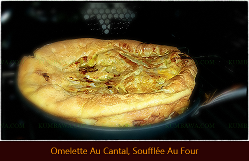 Omelete Au Cantal Soufflée Au Four