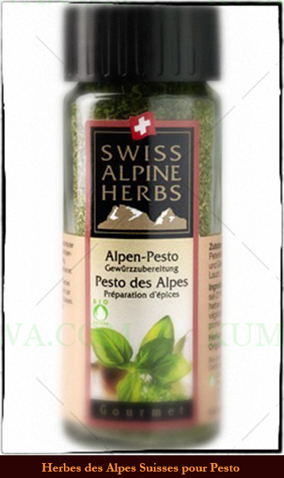 Herbes Des Alpes Suisses Pour Pesto