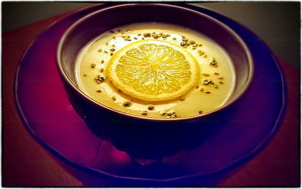 Velouté De Chou Fleur Citron Et Sésame